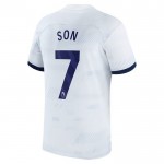 Günstige Fußballtrikots Tottenham Hotspur Son 7 Kinder Heimtrikot 2023-24 Kurzarm